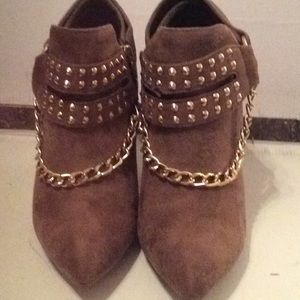 Stylish Tan Booties